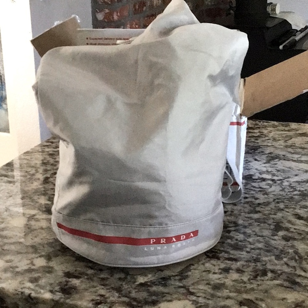 Prada Luna Rosa Duffle Bag